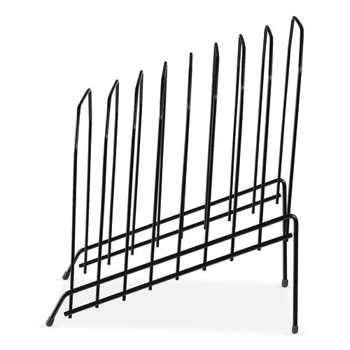 Wire Tiered File Sorter, 8 Sections, Letter To Legal Size Files, 8