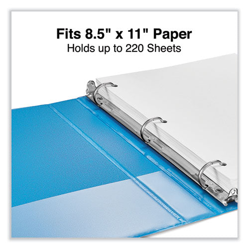 Slant D-ring View Binder, 3 Rings, 1