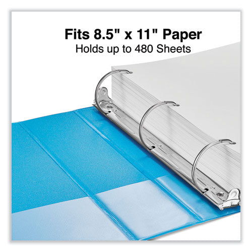Slant D-ring View Binder, 3 Rings, 2