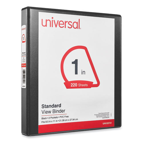 Slant D-ring View Binder, 3 Rings, 1