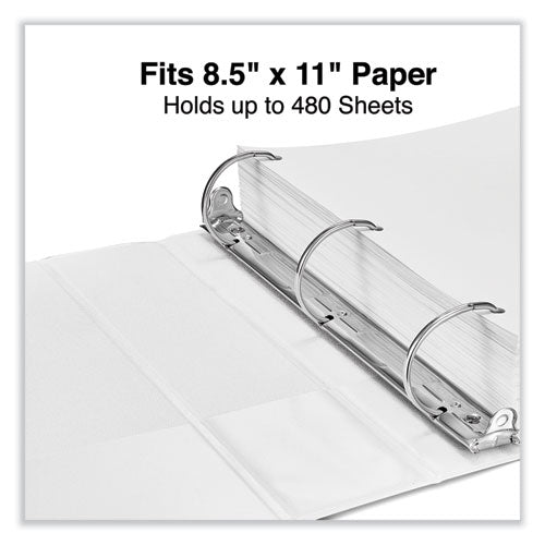 Slant D-ring View Binder, 3 Rings, 2