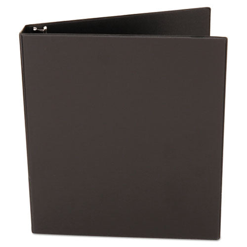 Deluxe Non-view D-ring Binder With Label Holder, 3 Rings, 1