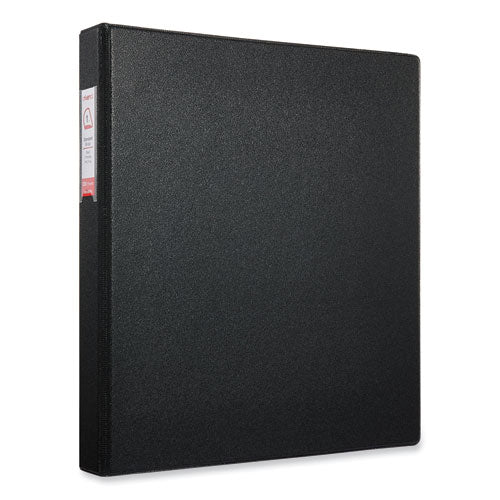 Deluxe Non-view D-ring Binder With Label Holder, 3 Rings, 1