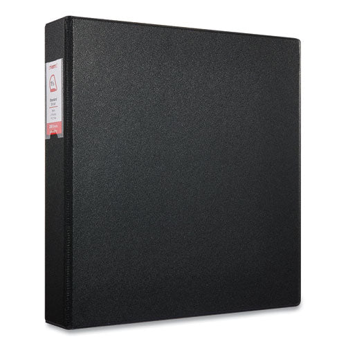 Deluxe Non-view D-ring Binder With Label Holder, 3 Rings, 1.5