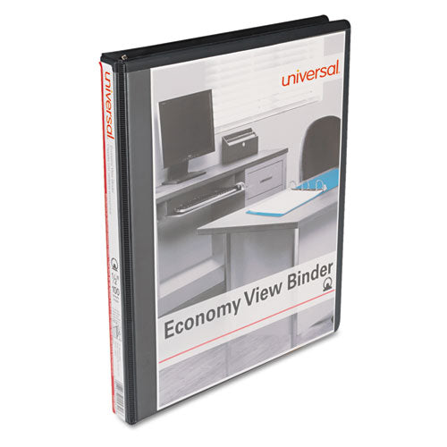 Economy Round Ring View Binder, 3 Rings, 0.5
