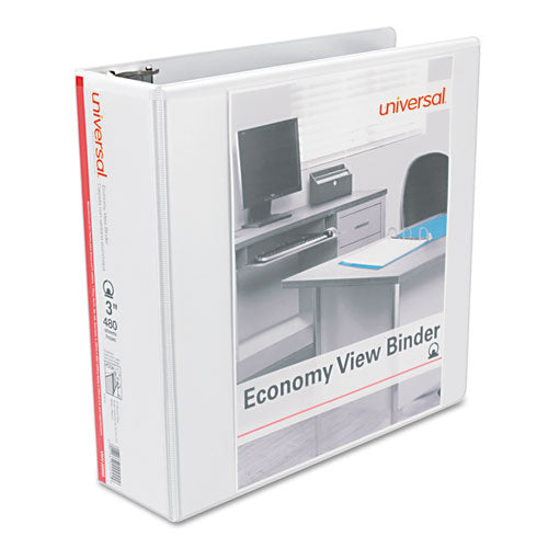 Economy Round Ring View Binder, 3 Rings, 3