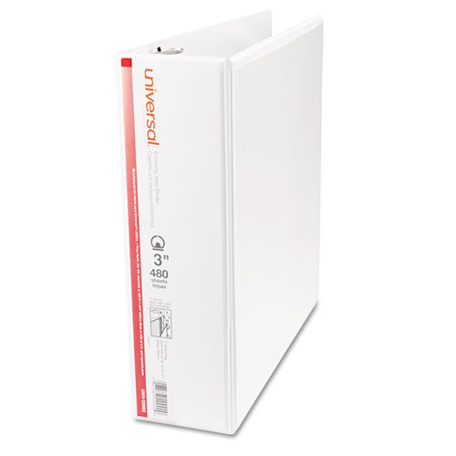 Economy Round Ring View Binder, 3 Rings, 3