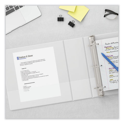Slant D-ring View Binder, 3 Rings, 5