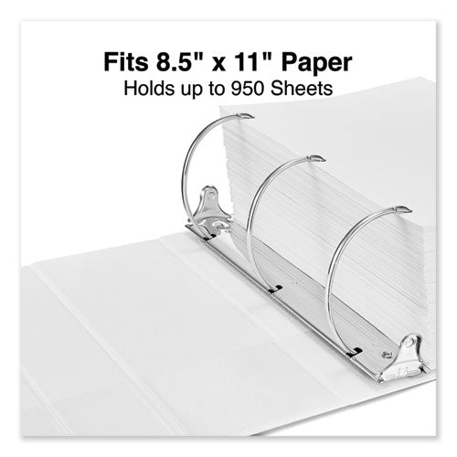 Slant D-ring View Binder, 3 Rings, 5
