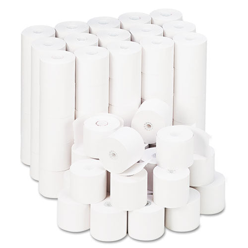 Impact And Inkjet Print Bond Paper Rolls, 0.5" Core, 2.25" X 165 Ft, White, 100/carton