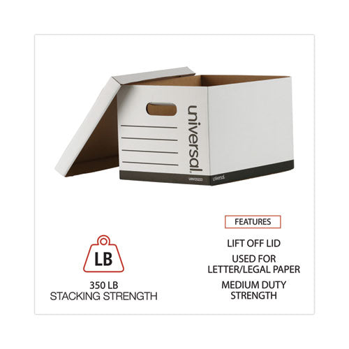 Basic-duty Economy Record Storage Boxes, Letter/legal Files, 12
