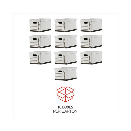 Basic-duty Economy Record Storage Boxes, Letter/legal Files, 12