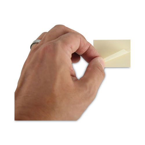Recycled Self-stick Note Pads, 1.5