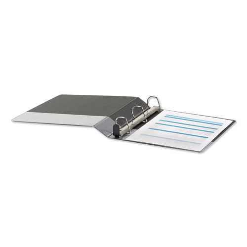 Deluxe Easy-to-open D-ring View Binder, 3 Rings, 1.5