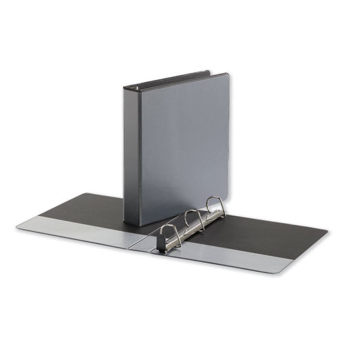 Deluxe Easy-to-open D-ring View Binder, 3 Rings, 1.5