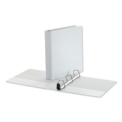 Deluxe Easy-to-open D-ring View Binder, 3 Rings, 1.5