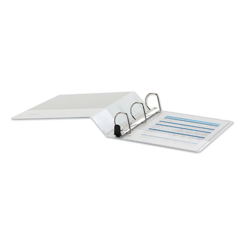 Deluxe Easy-to-open D-ring View Binder, 3 Rings, 2