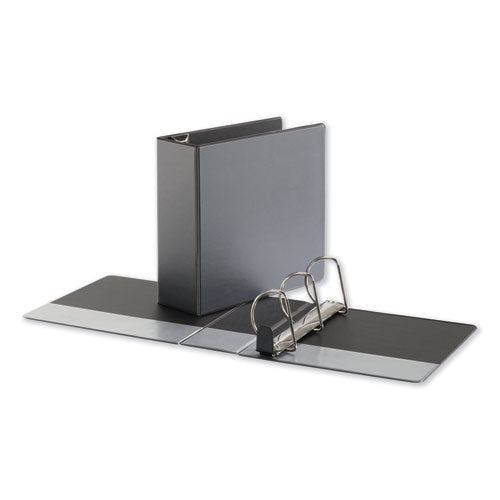 Deluxe Easy-to-open D-ring View Binder, 3 Rings, 4