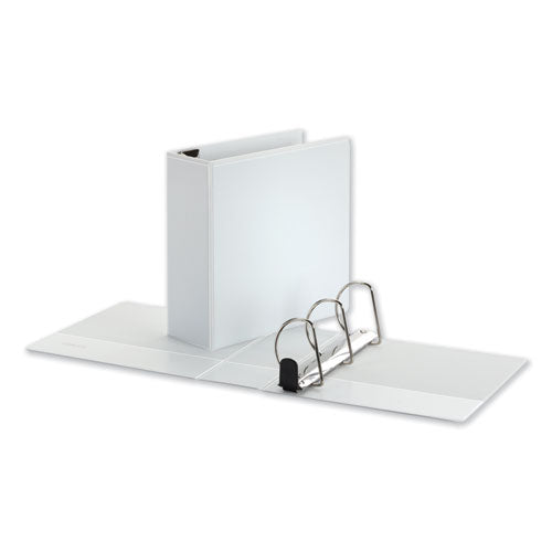 Deluxe Easy-to-open D-ring View Binder, 3 Rings, 4