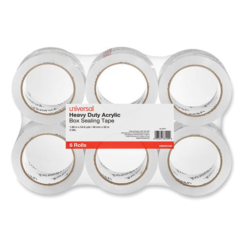 Heavy-duty Acrylic Box Sealing Tape, 3