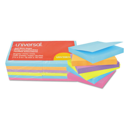 Self-stick Note Pads, 3