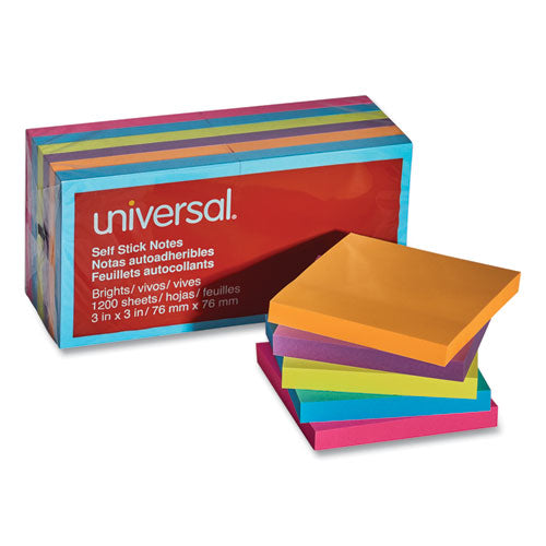 Self-stick Note Pads, 3