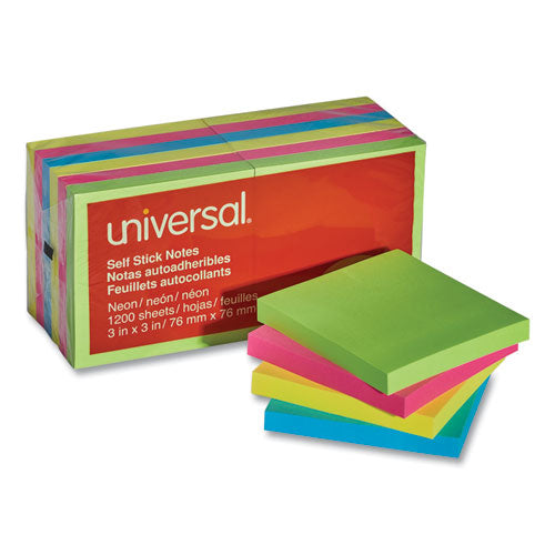Self-stick Note Pads, 3