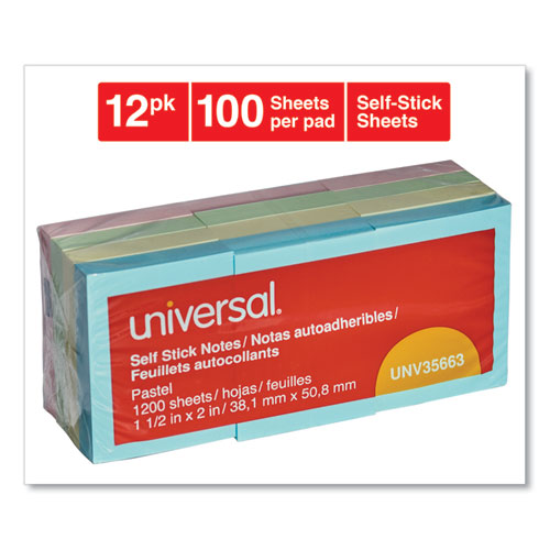 Self-stick Note Pads, 1.5