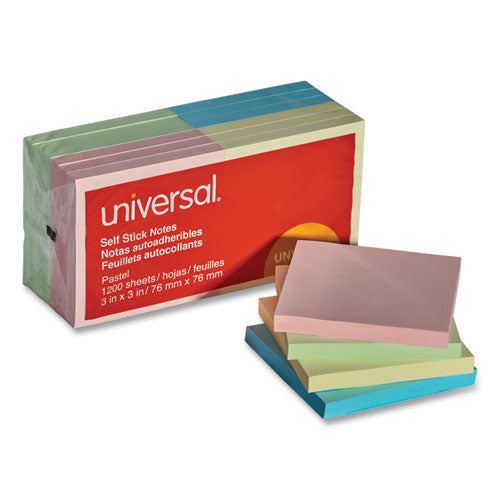Self-stick Note Pads, 3