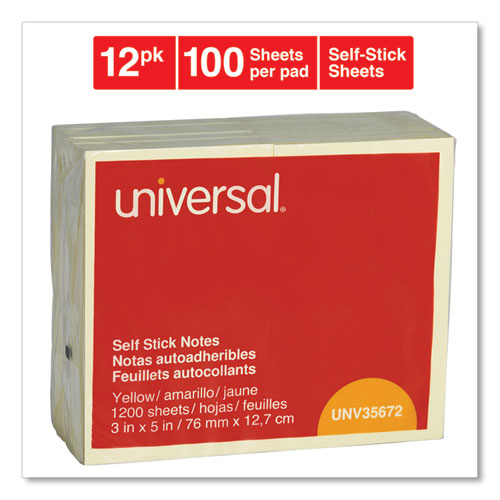 Self-stick Note Pads, 3