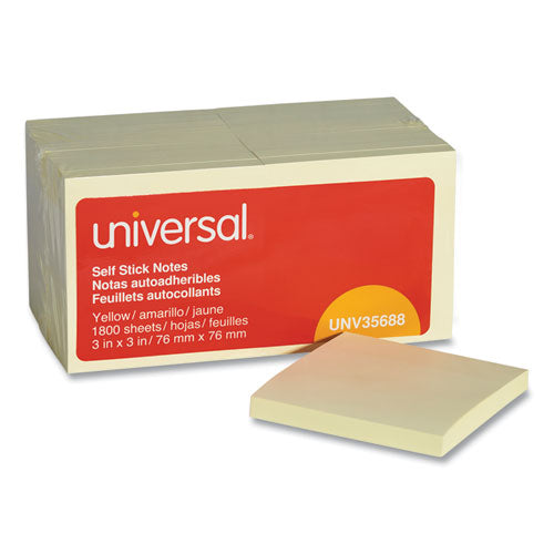 Self-stick Note Pad Value Pack, 3