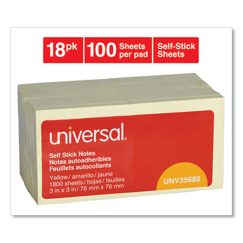 Self-stick Note Pad Value Pack, 3