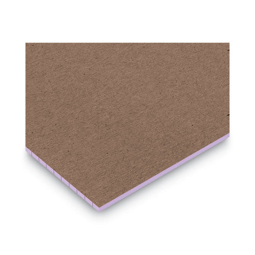 Colored Perforated Ruled Writing Pads, Wide/legal Rule, 50 Assorted Color 8.5 X 11.75 Sheets, 6/pack