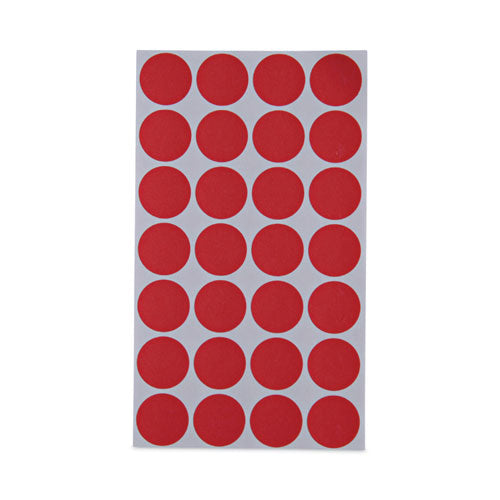Self-adhesive Removable Color-coding Labels, 0.75