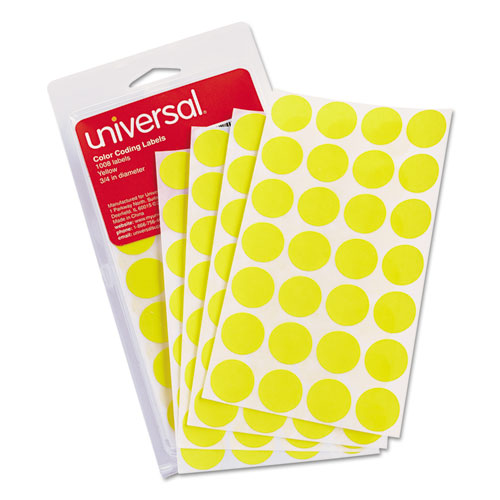 Self-adhesive Removable Color-coding Labels, 0.75