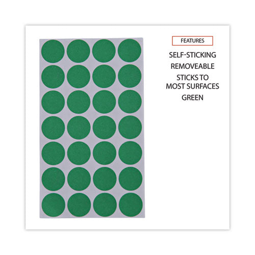 Self-adhesive Removable Color-coding Labels, 0.75