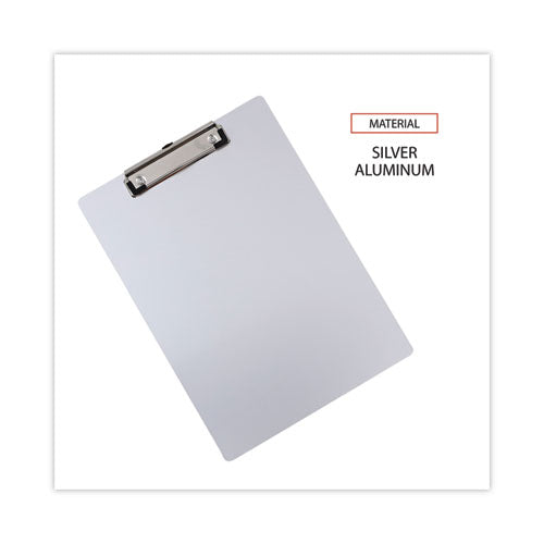 Aluminum Clipboard With Low Profile Clip, 0.5