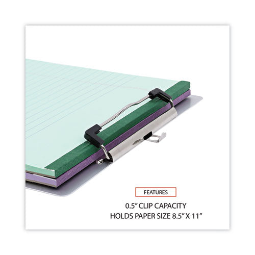 Aluminum Clipboard With Low Profile Clip, 0.5