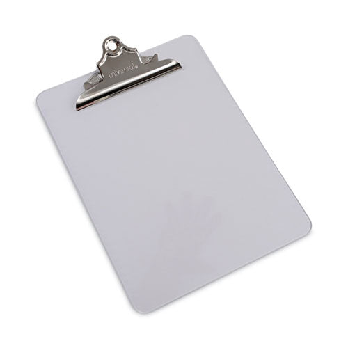 Plastic Clipboard With High Capacity Clip, 1.25