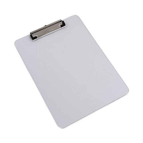 Plastic Clipboard With Low Profile Clip, 0.5