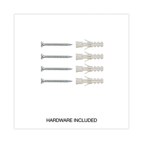 Melamine Dry Erase Board With Aluminum Frame, 36