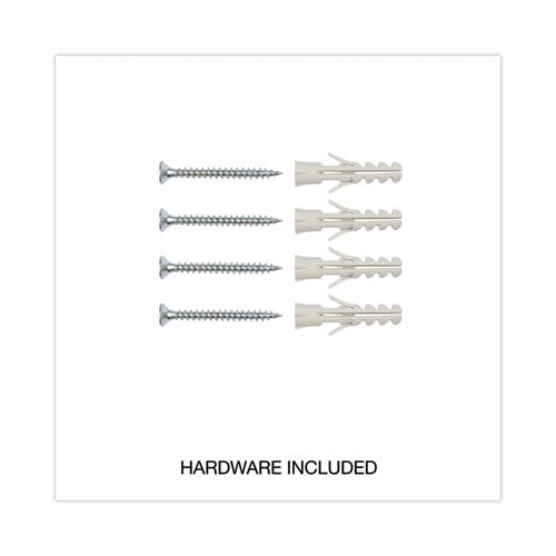 Melamine Dry Erase Board With Aluminum Frame, 48