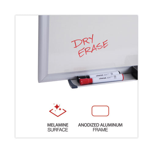 Deluxe Melamine Dry Erase Board, 60
