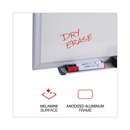 Deluxe Melamine Dry Erase Board, 96