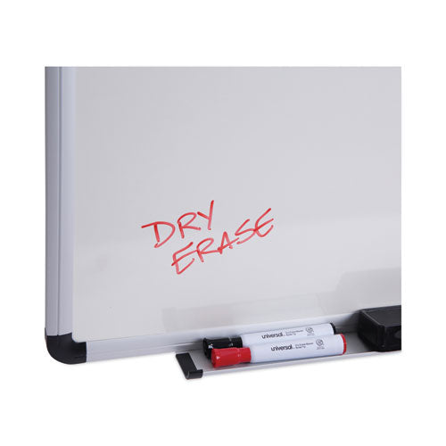 Modern Melamine Dry Erase Board With Aluminum Frame, 48
