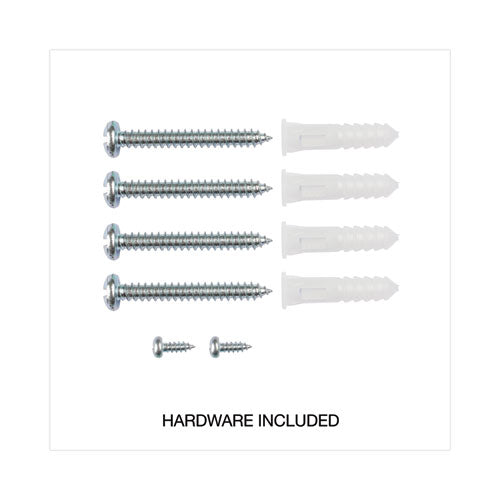 Modern Melamine Dry Erase Board With Aluminum Frame, 72