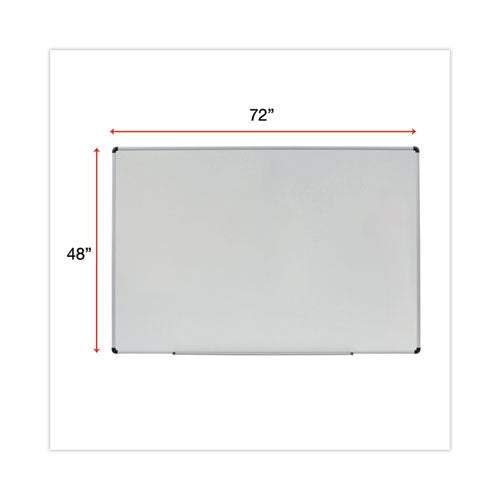 Modern Melamine Dry Erase Board With Aluminum Frame, 72