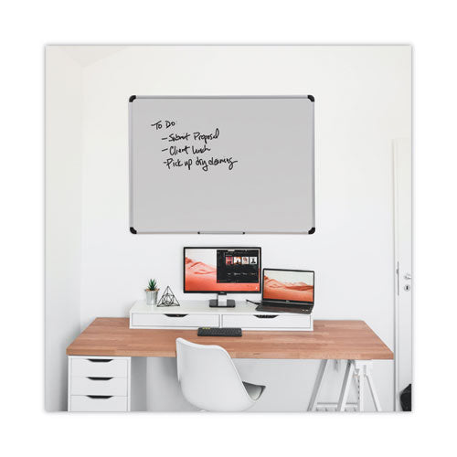Deluxe Porcelain Magnetic Dry Erase Board, 48