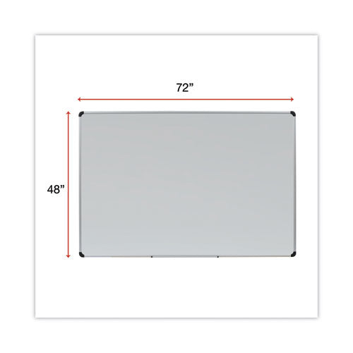 Deluxe Porcelain Magnetic Dry Erase Board, 72