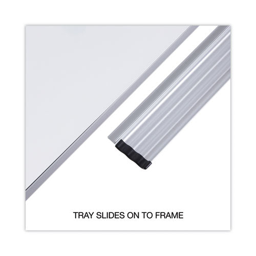 Deluxe Porcelain Magnetic Dry Erase Board, 72